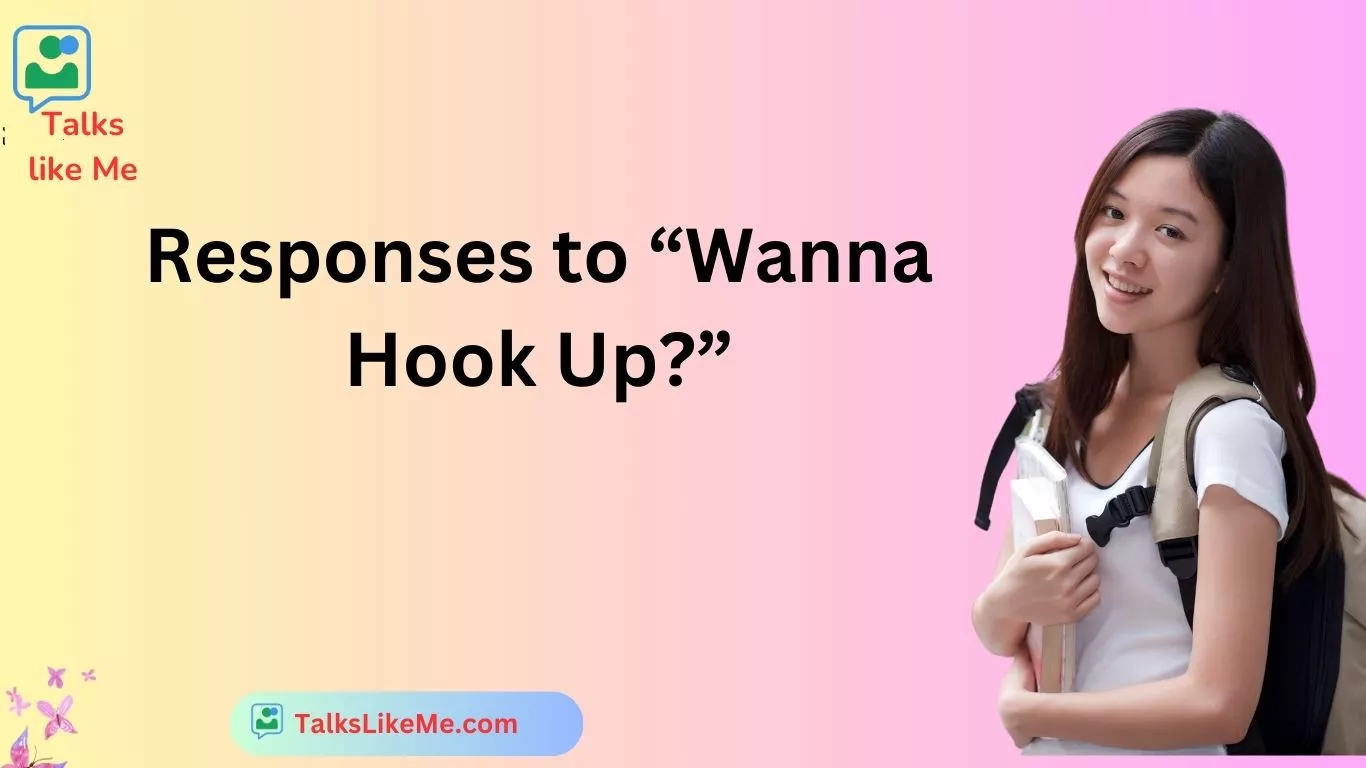 Responses to “Wanna Hook Up?”