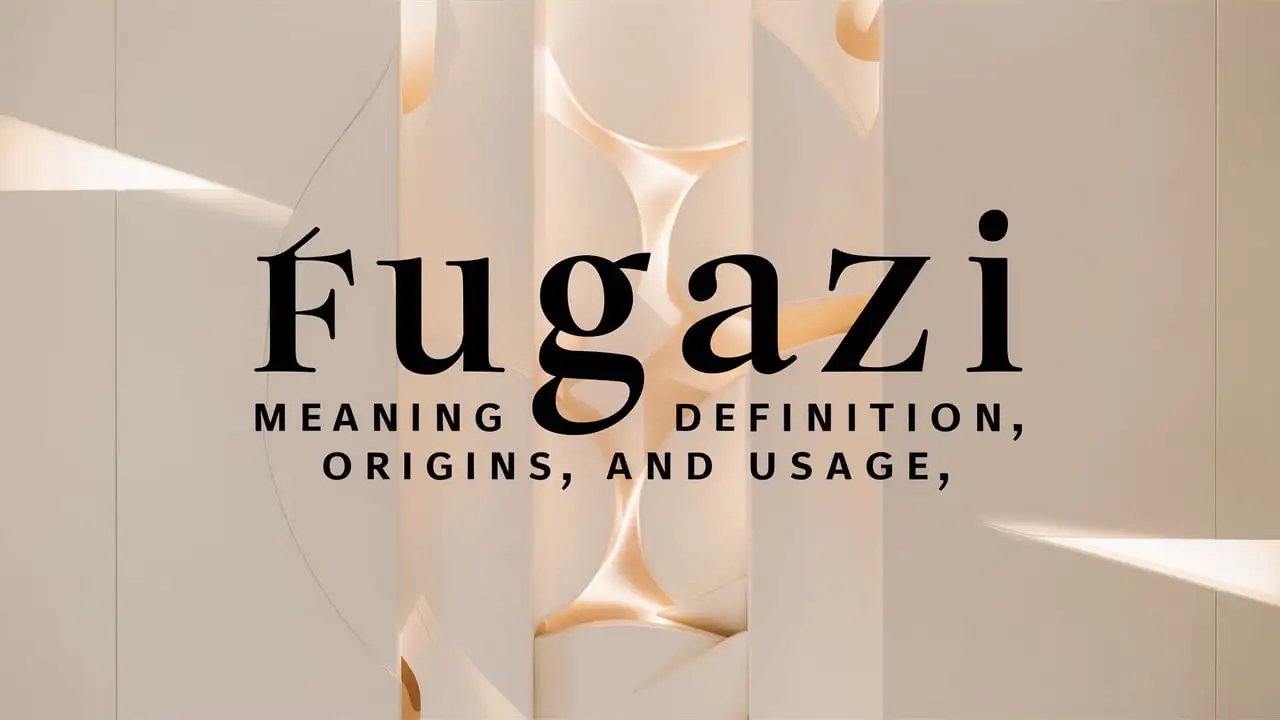 Fugazi Meaning