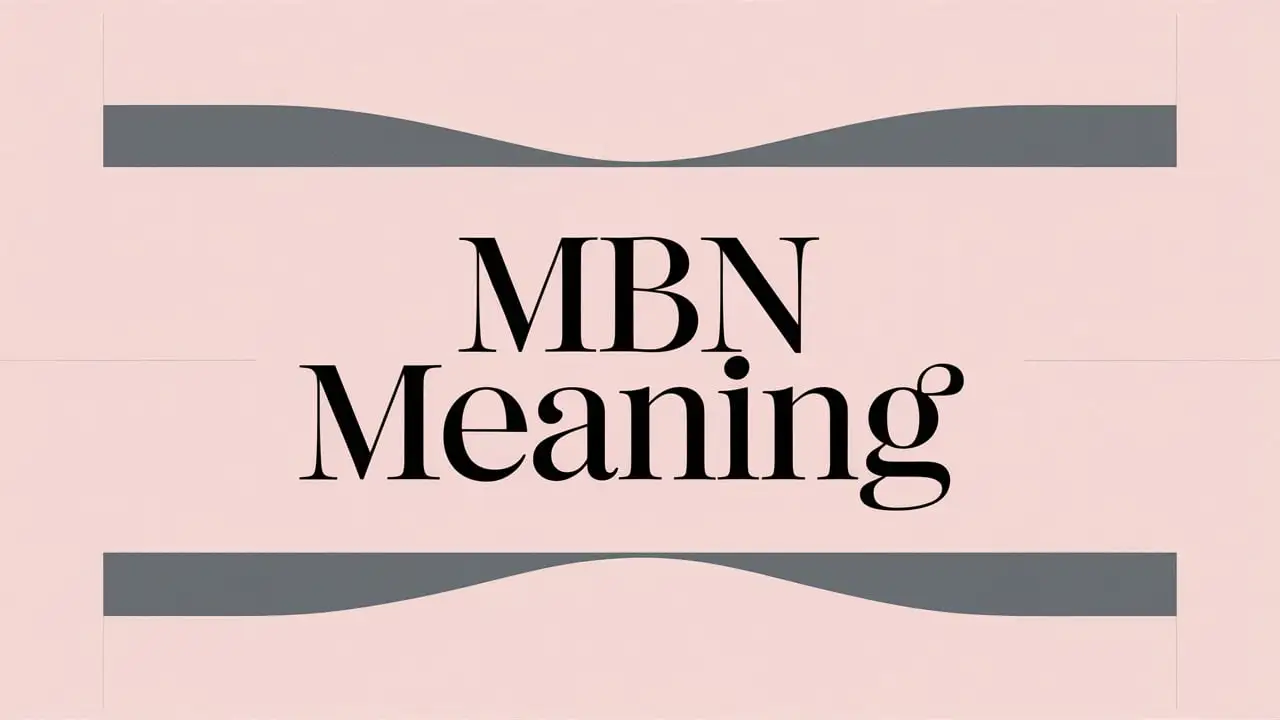 MBN Meaning in Text