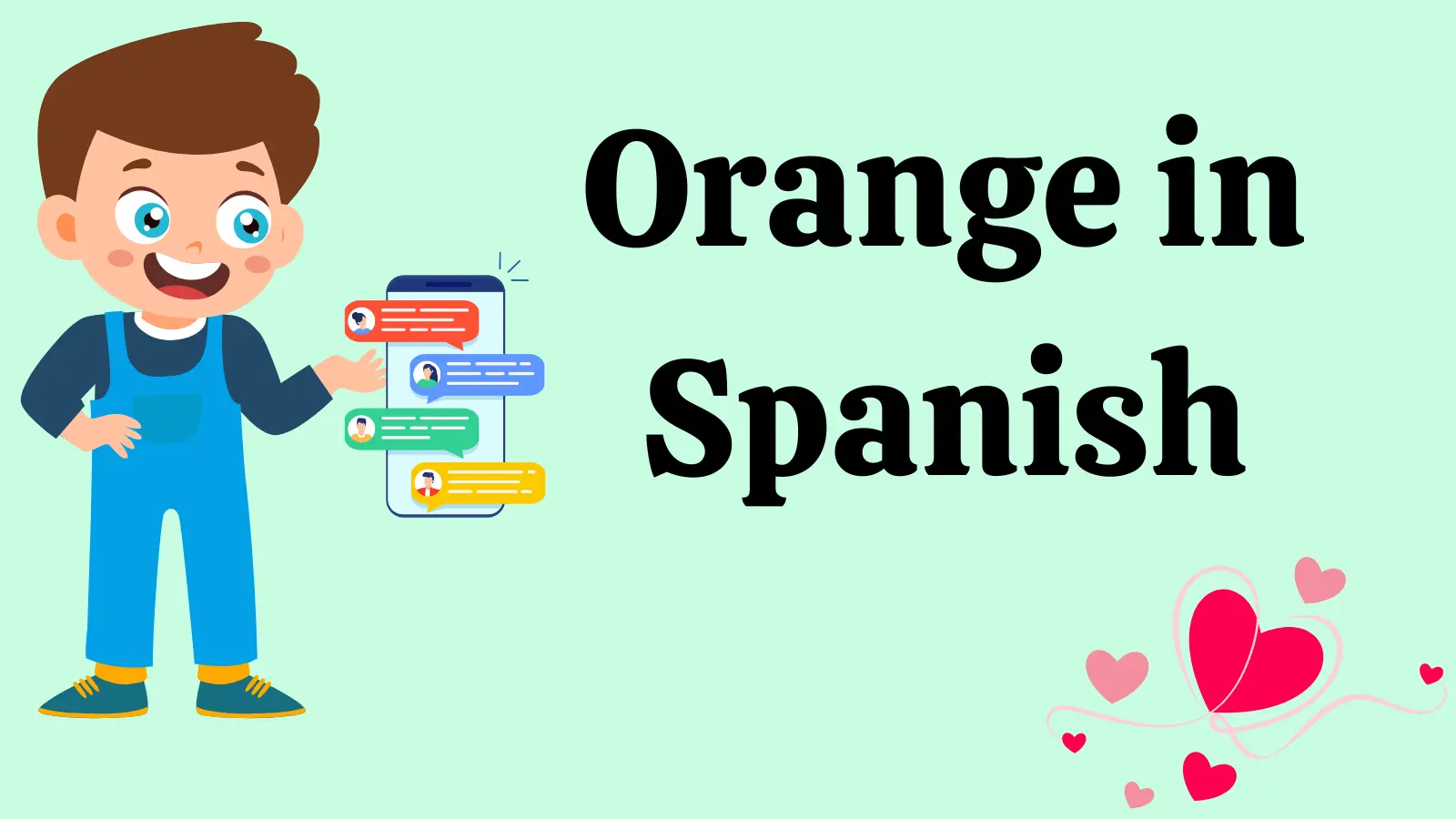 Orange in Spanish