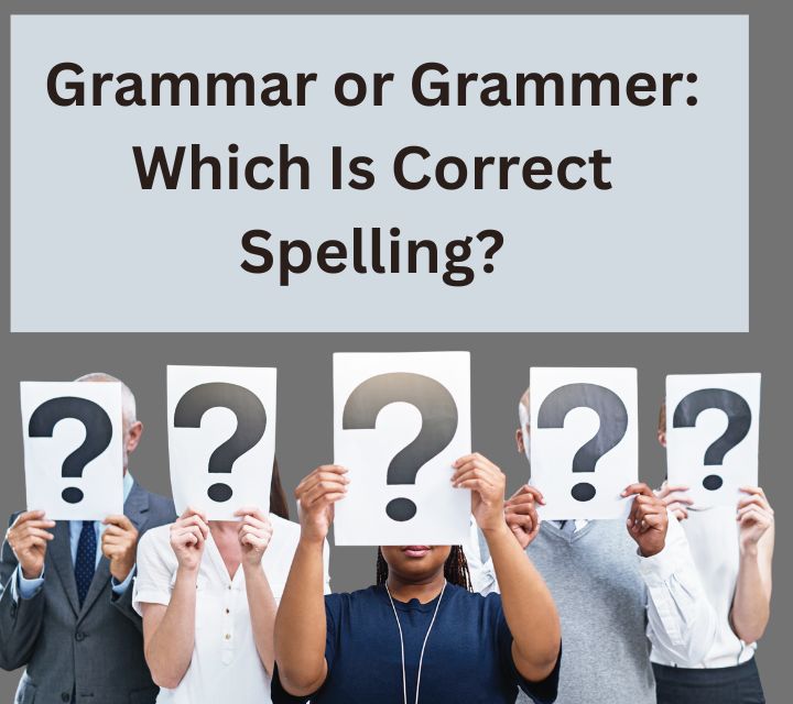 Grammar or Grammer