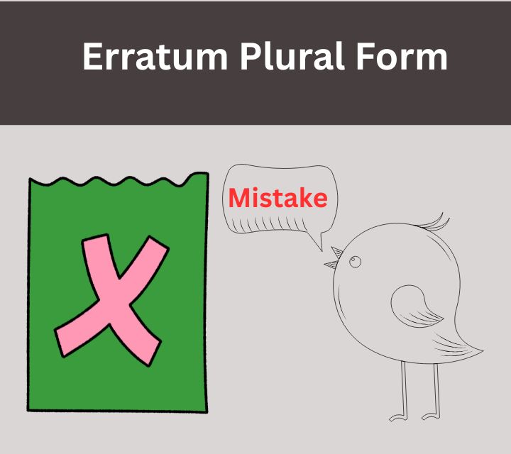 Erratum Plural Form