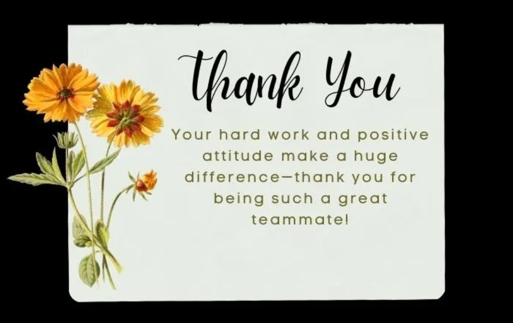 Thank You For All You Do For Colleagues