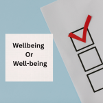 wellbeing or well-being