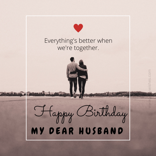 Dear Husband Soulmate Heart Touching Husband Bday Wishes 2026