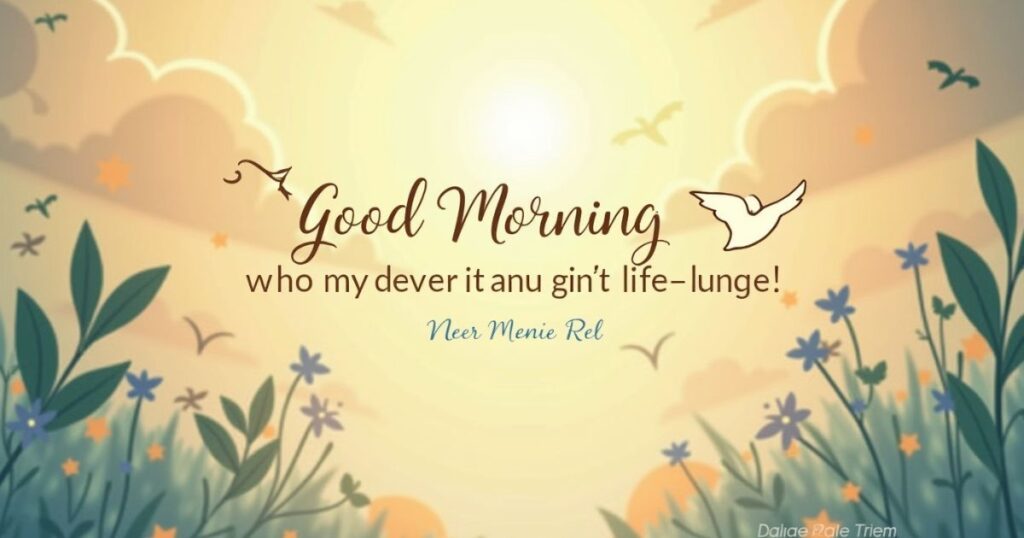 Deep Meaningful Good Morning Life Quotes (2026)