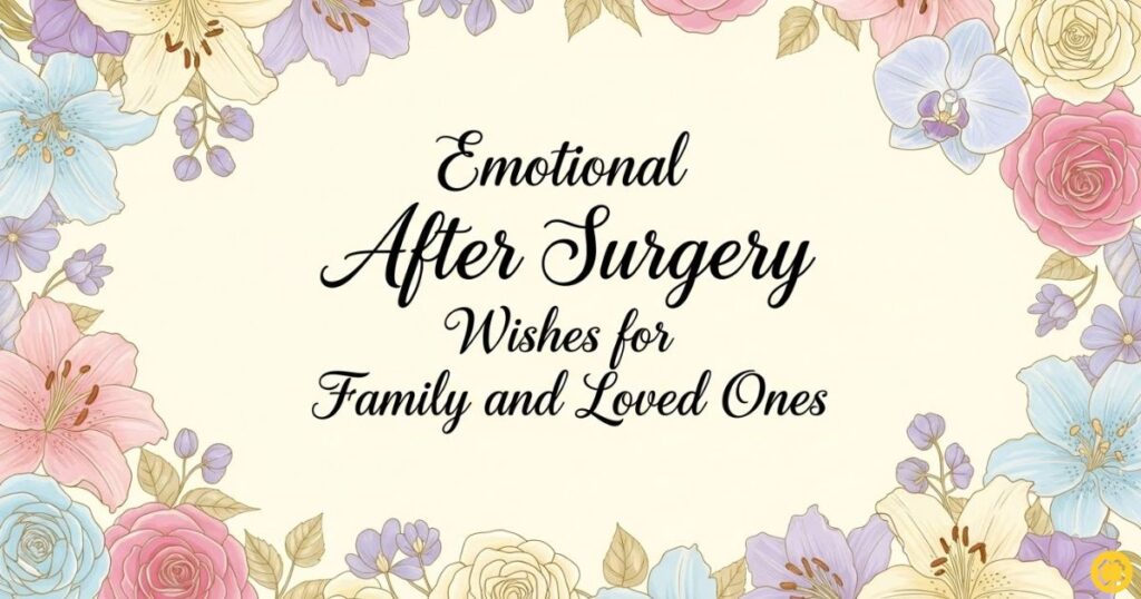 After Surgery Wishes and Prayers, Tips, & Examples to Help Someone Heal
